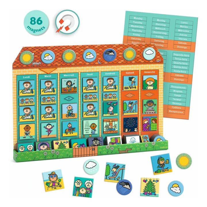 Jeu éducatif Ma semaine- Image produit n°1