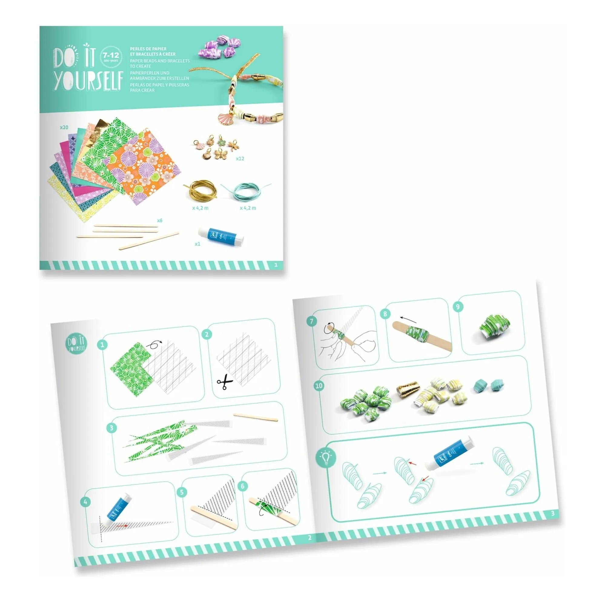 Kit DIY - Perles et bracelets à créer- Image produit n°4