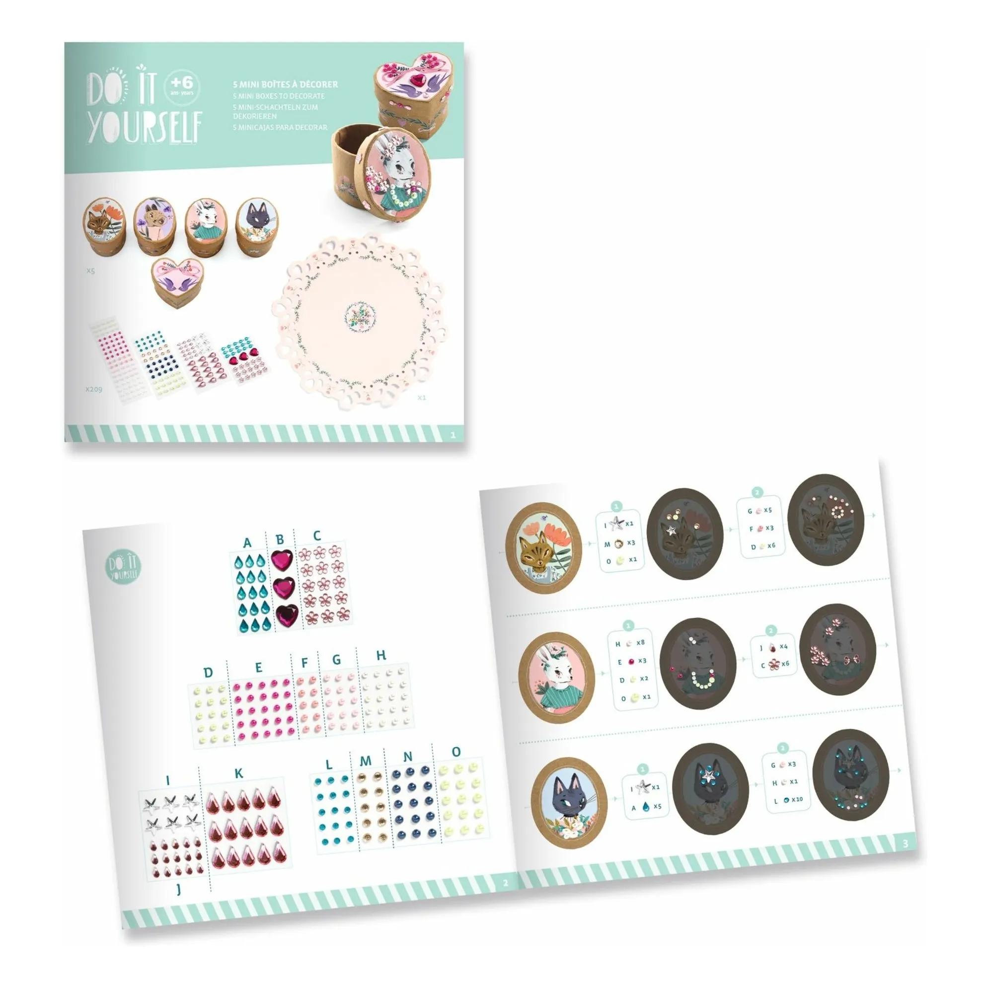 Kit DIY - Mini-boîtes à créer- Image produit n°5