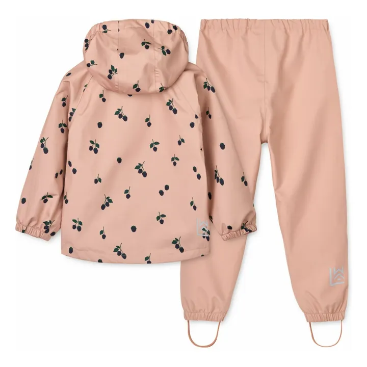 Ensemble de Pluie Pedia Fibres Recyclées | Rose- Image produit n°1