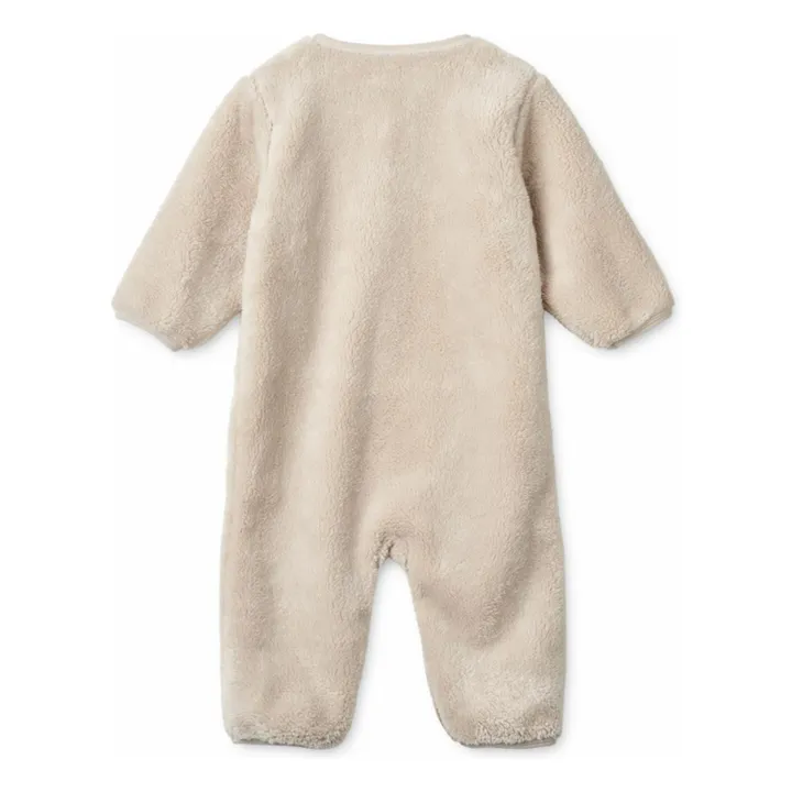 Combinaison Polaire Bailey Coton Bio | Ecru- Image produit n°1