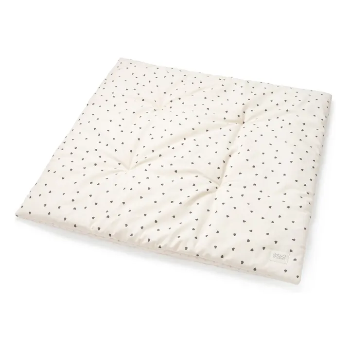 Tapis d'éveil Cœurs | Blanc- Image produit n°0