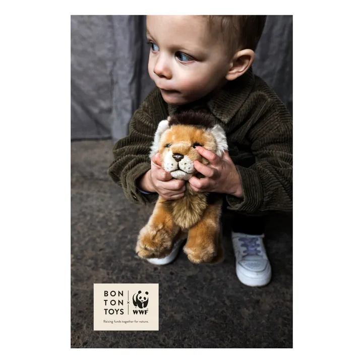 WWF - Lion plush | Brown- Product image n°1
