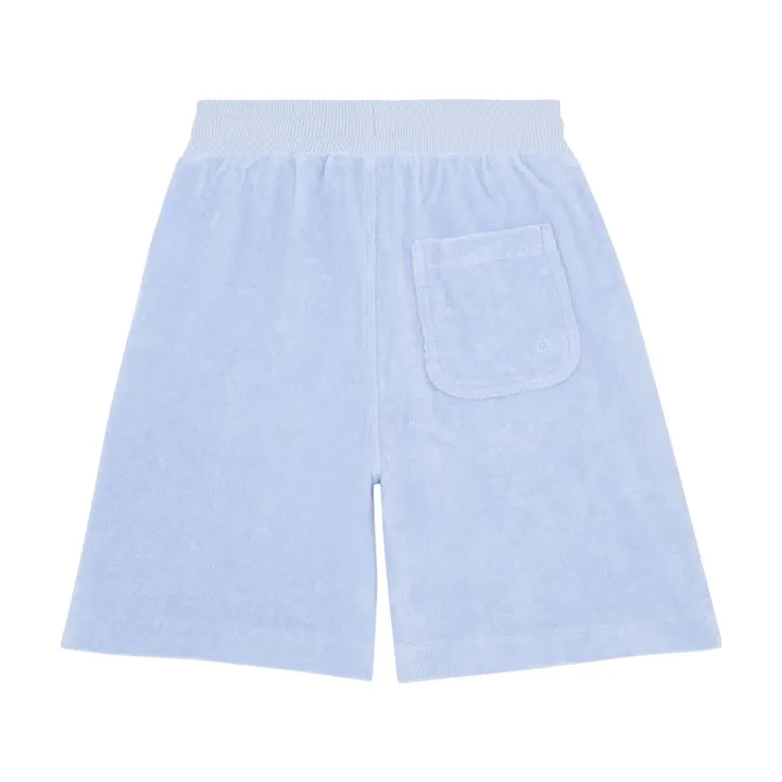 Short Garçon Eponge Bio | Ice blue- Image produit n°1