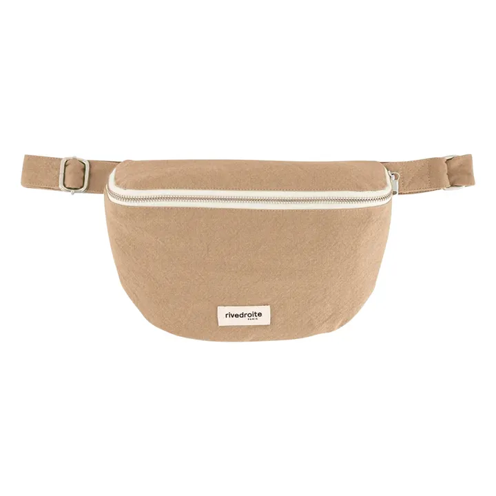 Sac Banane Custine Coton Recyclé | Beige- Image produit n°0