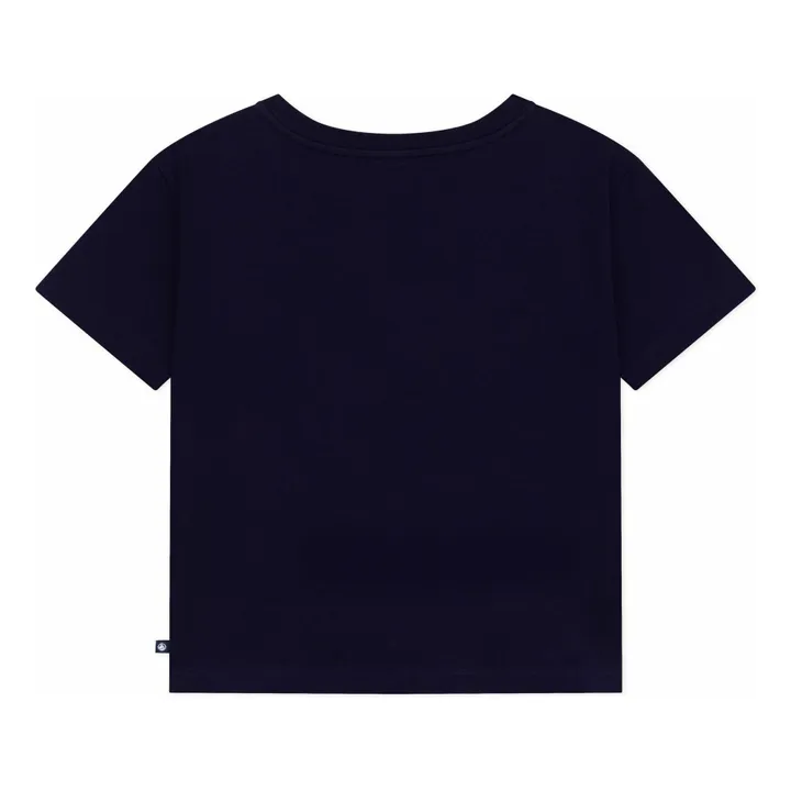 T-shirt Bateau 1893 Jersey Coton Bio | Bleu marine- Image produit n°1