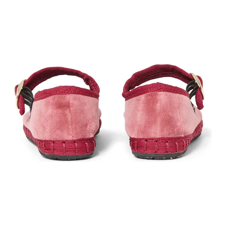 Bailarinas de terciopelo Theresa | Rose boisé- Imagen del producto n°2