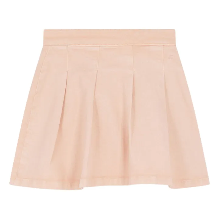 Jupe Jedda Coton Bio | Rose pâle- Image produit n°3