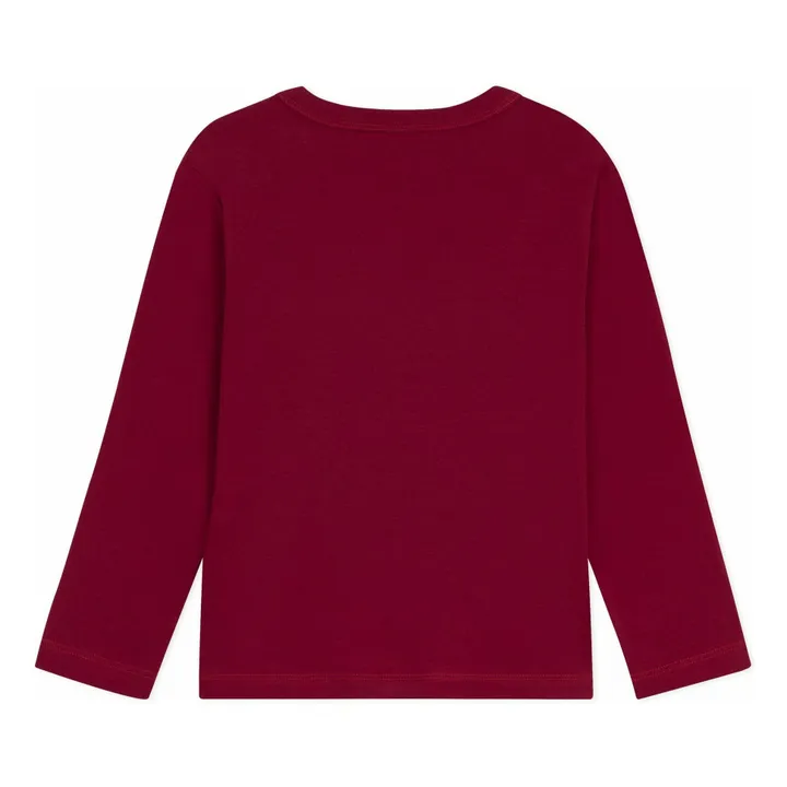 T-shirt Logo Coton Bio | Bordeaux- Image produit n°1
