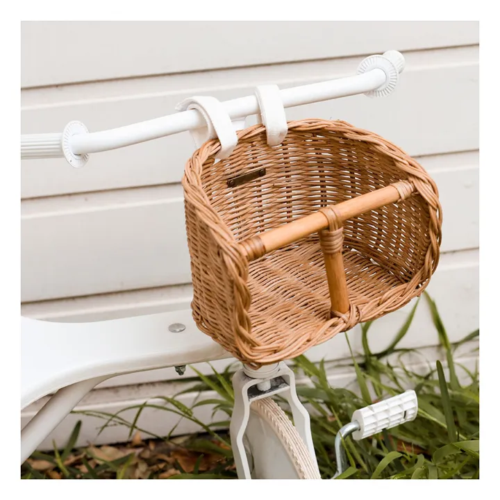 Rattan doll bicycle basket- Product image n°2