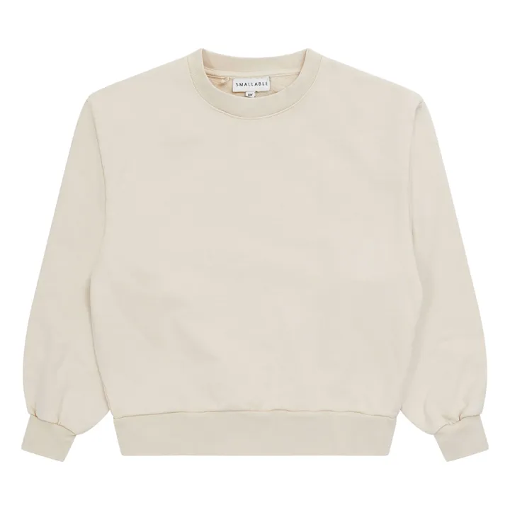 Sudadera Maia de algodón orgánico | Crema- Imagen del producto n°0