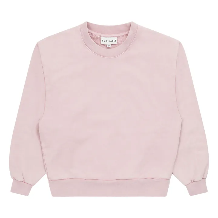 Sweat Maia Coton Bio | Vieux Rose- Image produit n°0