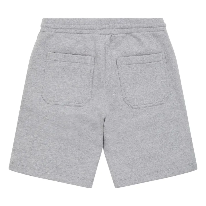 Short Milo Coton Bio | Gris chiné- Image produit n°3