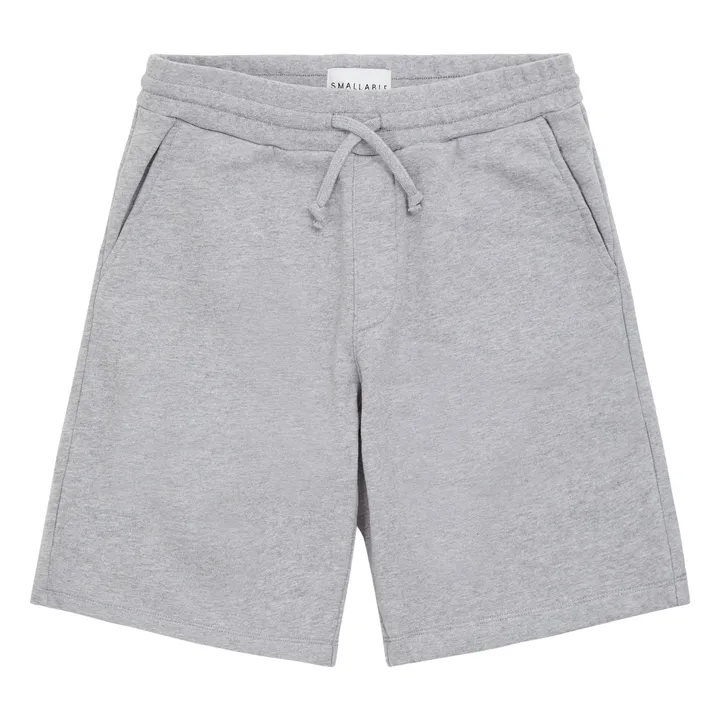Short Milo Coton Bio | Gris chiné- Image produit n°0