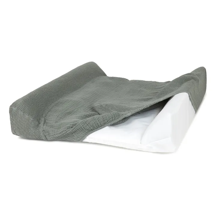 Matelas à langer Wabi-Sabi | Bleu gris- Image produit n°1