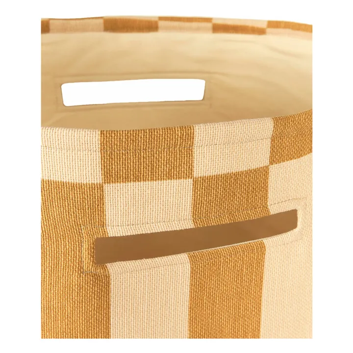 Panier de rangement Vibes | Jaune moutarde- Image produit n°2