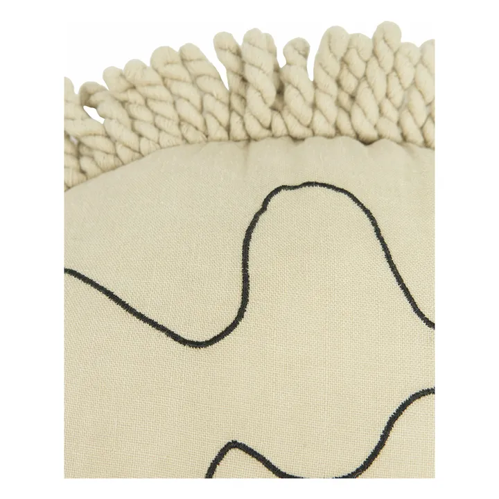 Enzo der Igel Kissen - French Linen | Salbei- Produktbild Nr. 2
