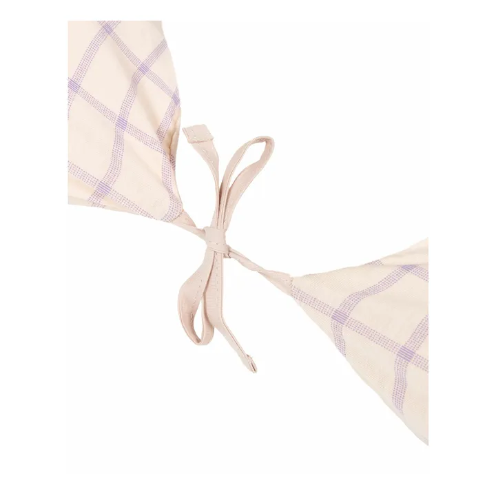 Coussin d'allaitement Stories en coton bio | Rose pâle- Image produit n°2