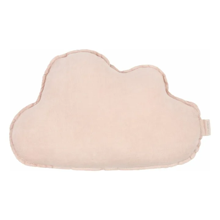 Coussin Nuage - Lin Français | Rose pâle- Image produit n°0