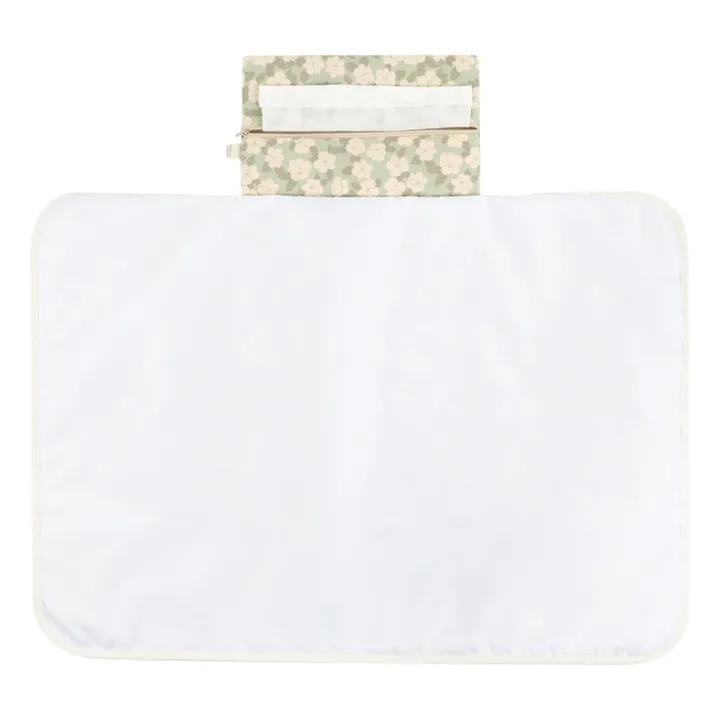 Matelas à langer de voyage Mozart Opera Sakura | Sauge- Image produit n°1