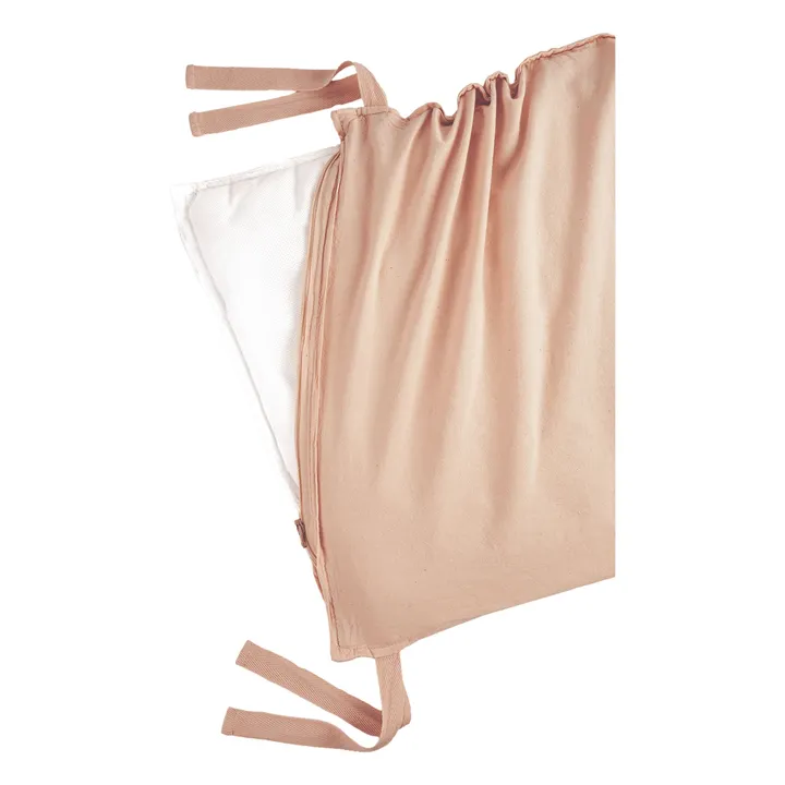 Tour de lit déhoussable Wabi-Sabi | Rose poudré- Image produit n°1