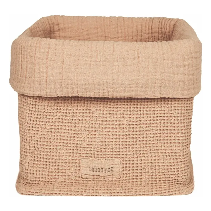 Panier de rangement Wabi-Sabi | Rose poudré- Image produit n°0