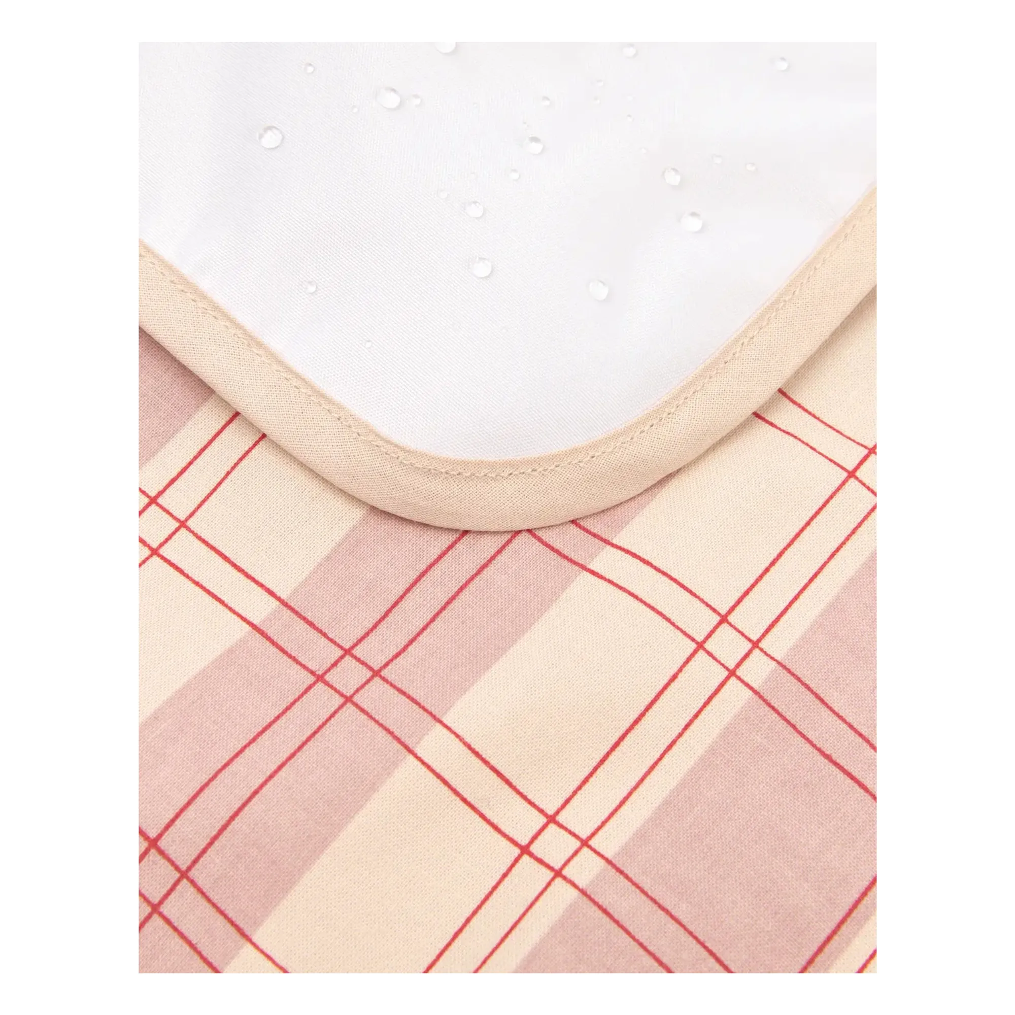 Matelas à langer de voyage Stories | Rouge- Image produit n°2