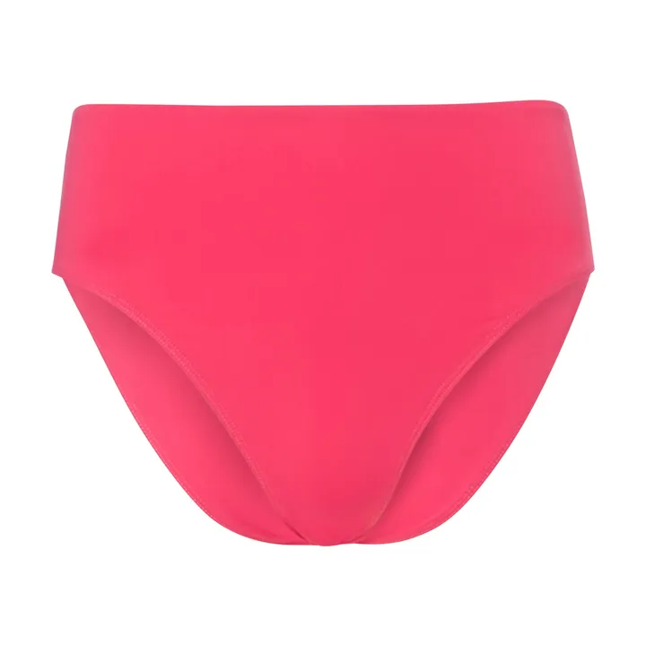 Bas De Maillot De Bain Taille Haute | Rose fuschia- Image produit n°0