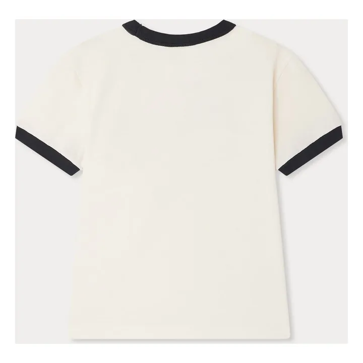 T-shirt Akiva Coton Bio | Ivoire- Image produit n°3
