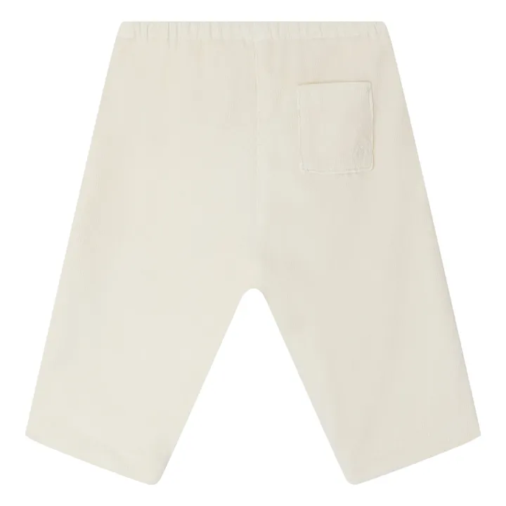 Pantalon Dandy Coton Bio | Ivoire- Image produit n°1