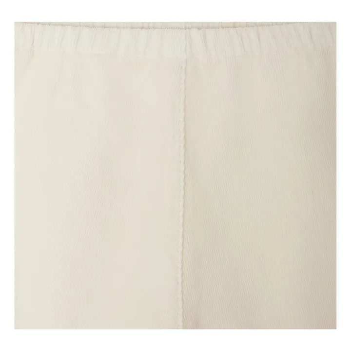 Pantalon Dandy Coton Bio | Ivoire- Image produit n°2