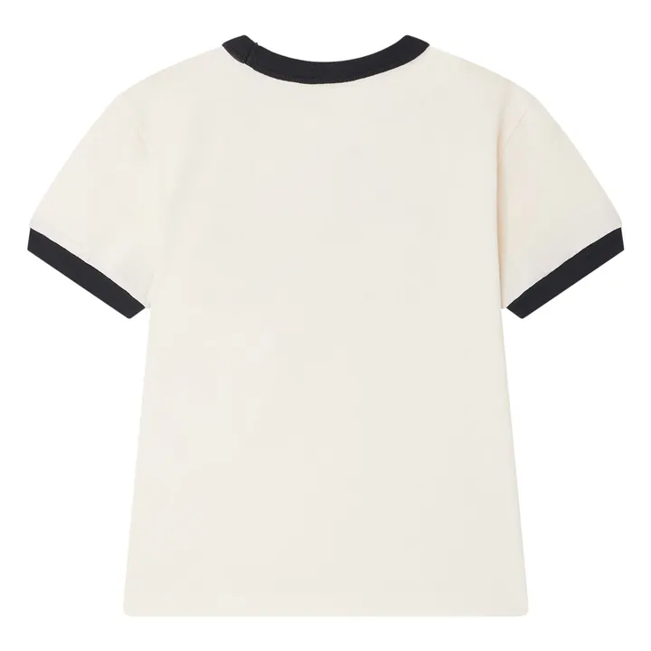 T-shirt Akiva Coton Bio | Ivoire- Image produit n°1