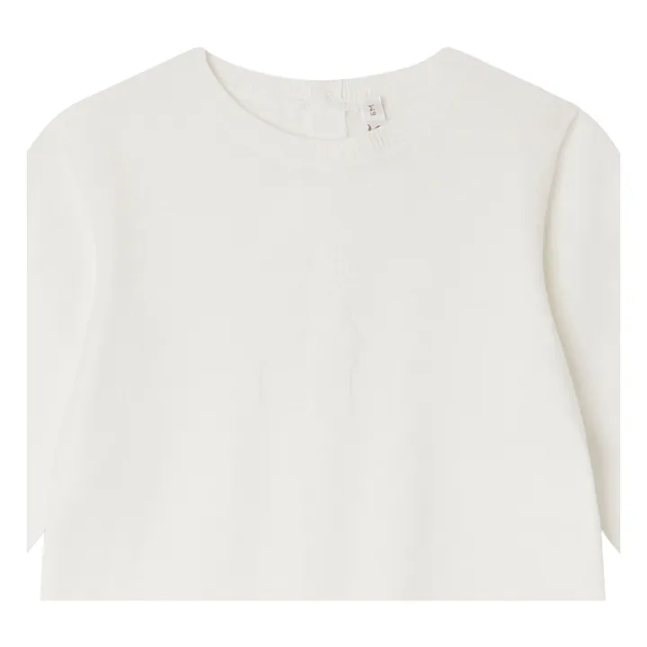 Combinaison Tilouana Coton Bio | Blanc- Image produit n°2