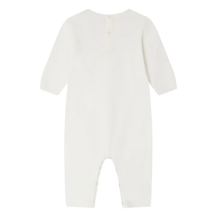 Combinaison Tilouana Coton Bio | Blanc- Image produit n°1