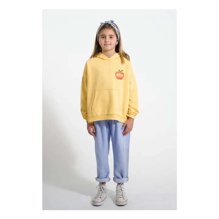 Bandana de algodón orgánico a cuadros | Azul- Imagen del producto n°2