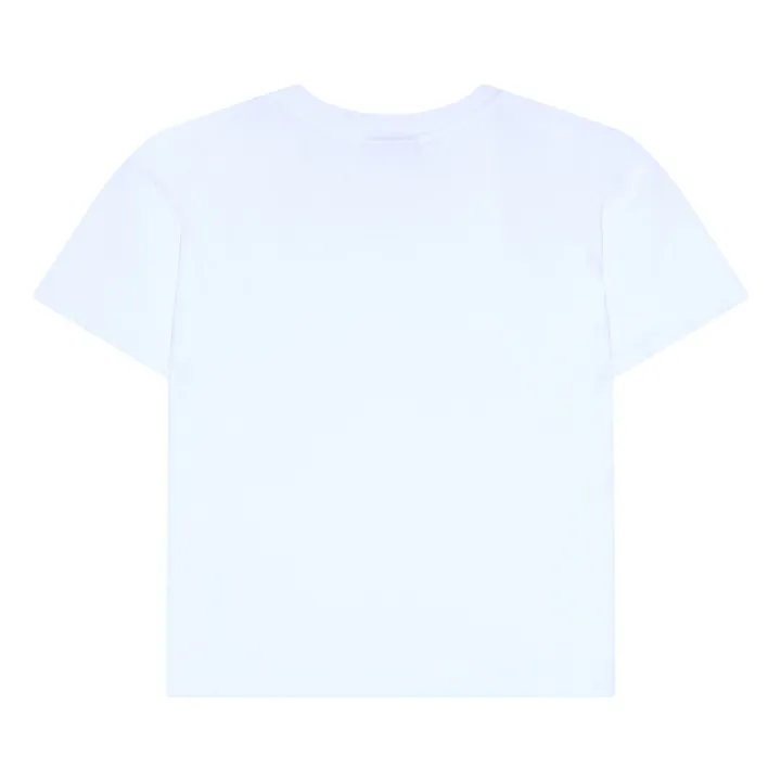 Camiseta de algodón orgánico Hana | Blanco- Imagen del producto n°2