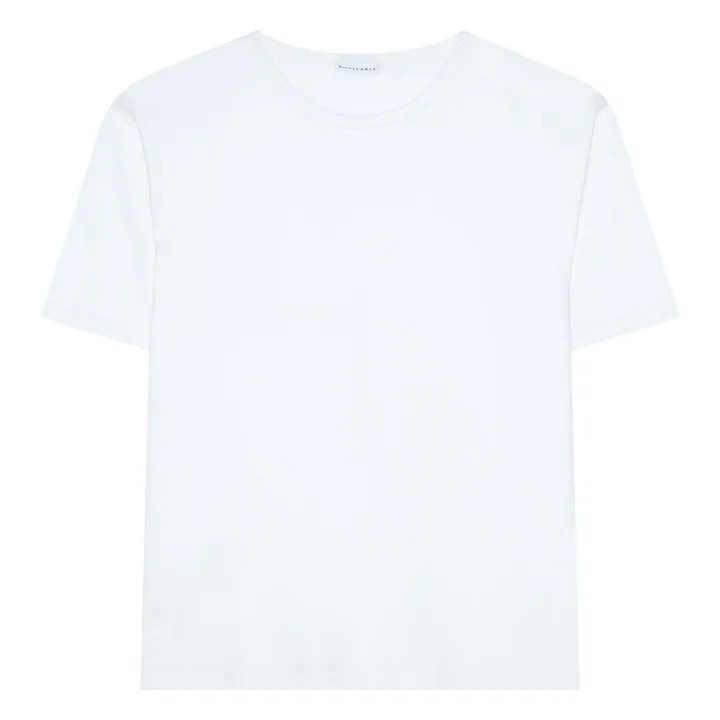 T-shirt Solal Coton Bio | Blanc cassé- Image produit n°0