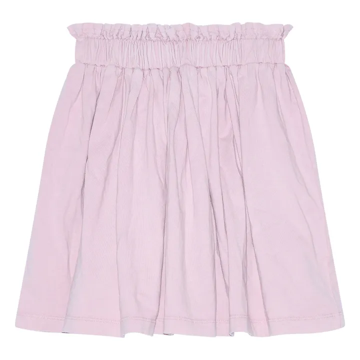 Jupe Flow Jersey Coton Bio | Vieux Rose- Image produit n°0