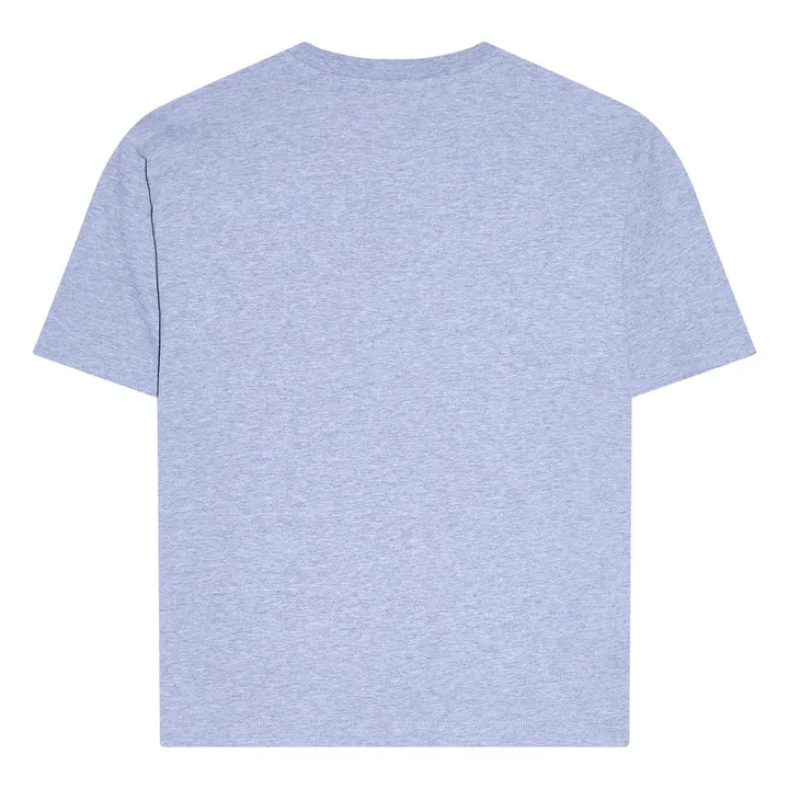 T-shirt Nils Coton Bio | Gris chiné- Image produit n°3