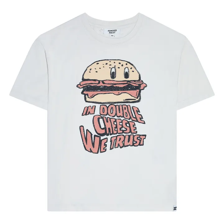 T-shirt Finn Coton Bio | Grège- Image produit n°0