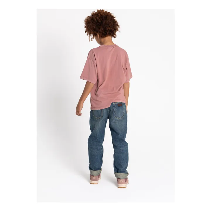 T-shirt Finn Coton Bio | Prune- Image produit n°5