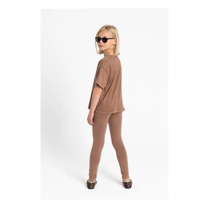 Legging Lou Coton Bio | Marron- Image produit n°8