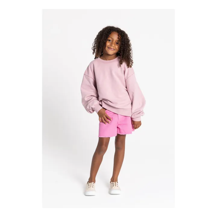 Sweat Maia Coton Bio | Vieux Rose- Image produit n°6