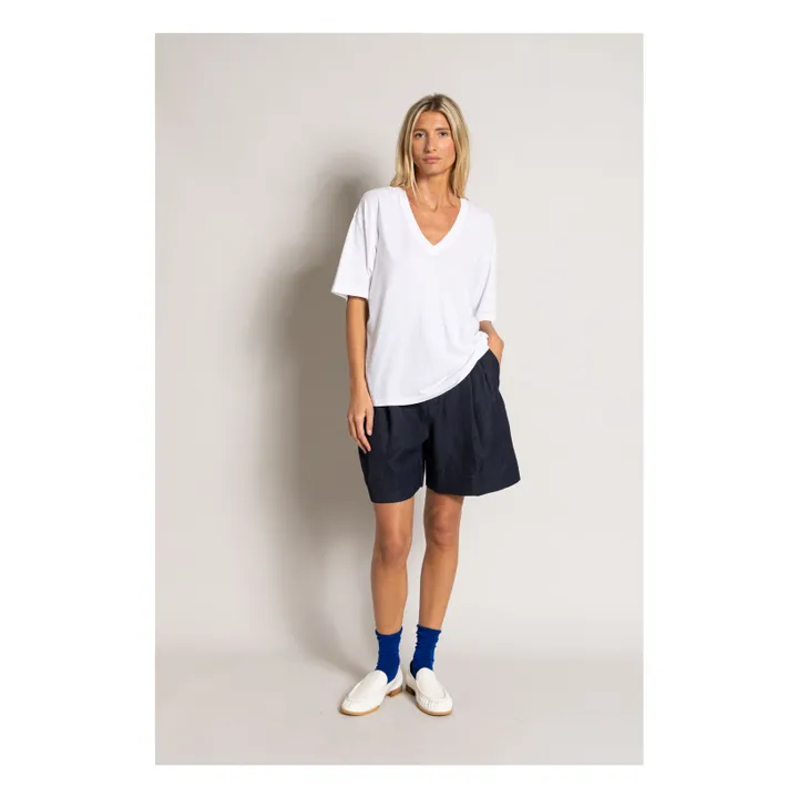 T-shirt Cloud Coton Bio | Blanc- Image produit n°2