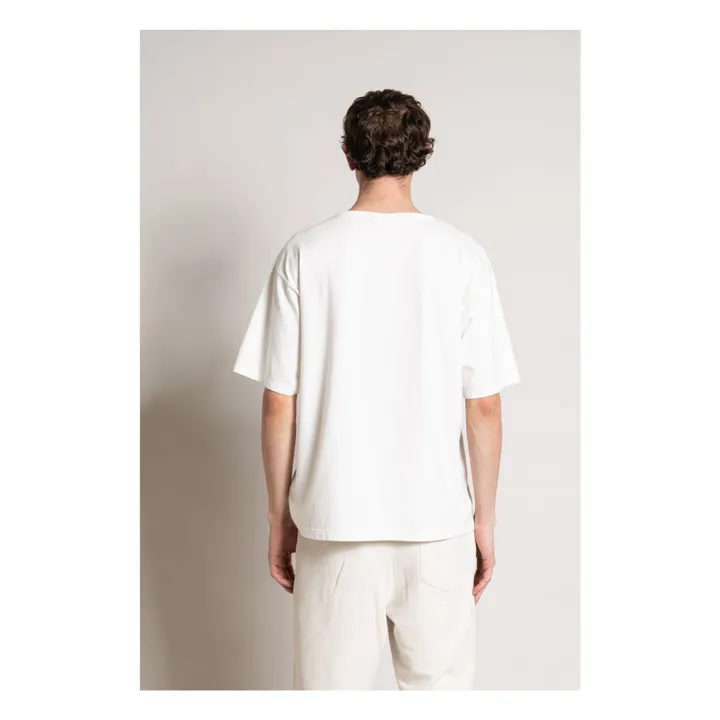 T-shirt Solal Coton Bio | Blanc cassé- Image produit n°4