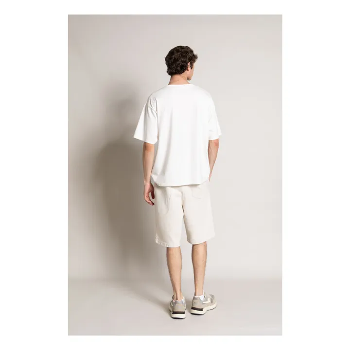T-shirt Solal Coton Bio | Blanc cassé- Image produit n°5
