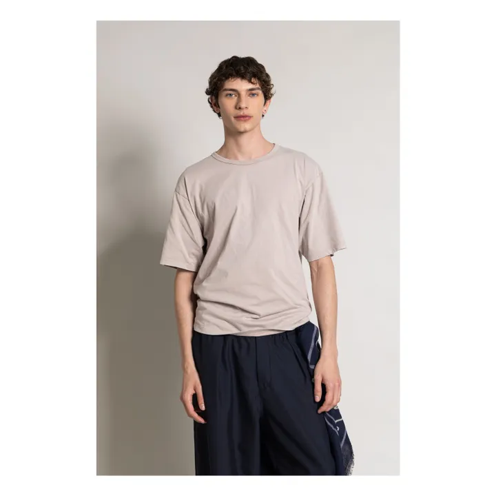 T-shirt Solal Coton Bio | Mastic- Image produit n°1