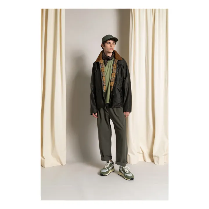 T-shirt Solal Coton Bio | Vert kaki clair- Image produit n°7