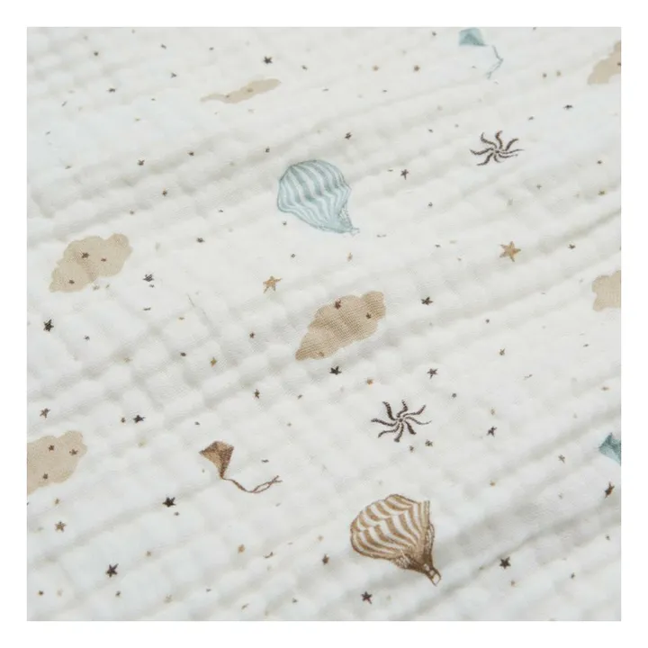 Dreamland muslin blanket | Light blue- Product image n°3
