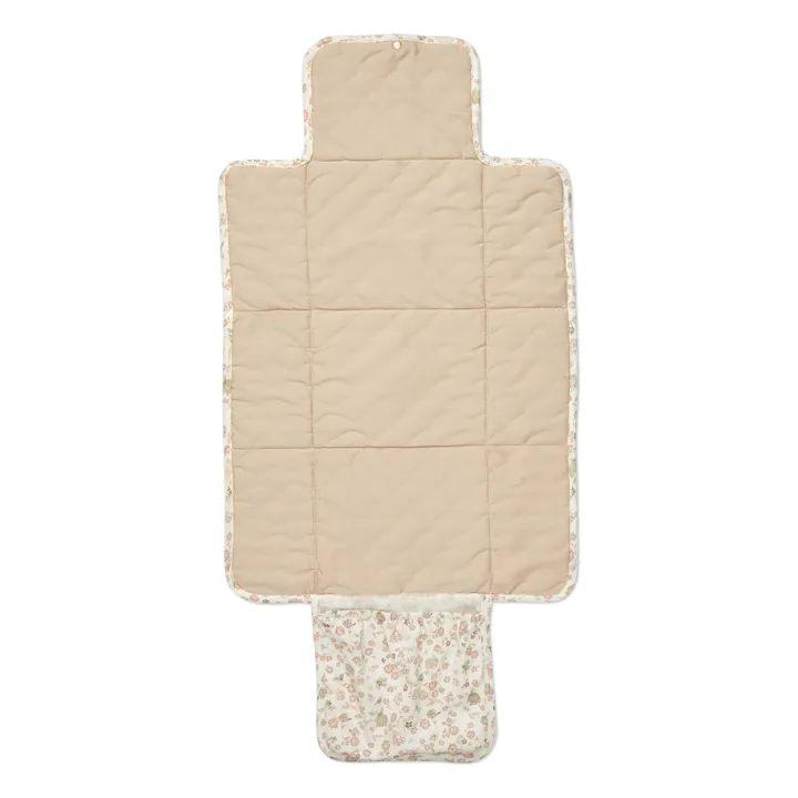 Matelas à langer de voyage Augusta | Rose pêche- Image produit n°1